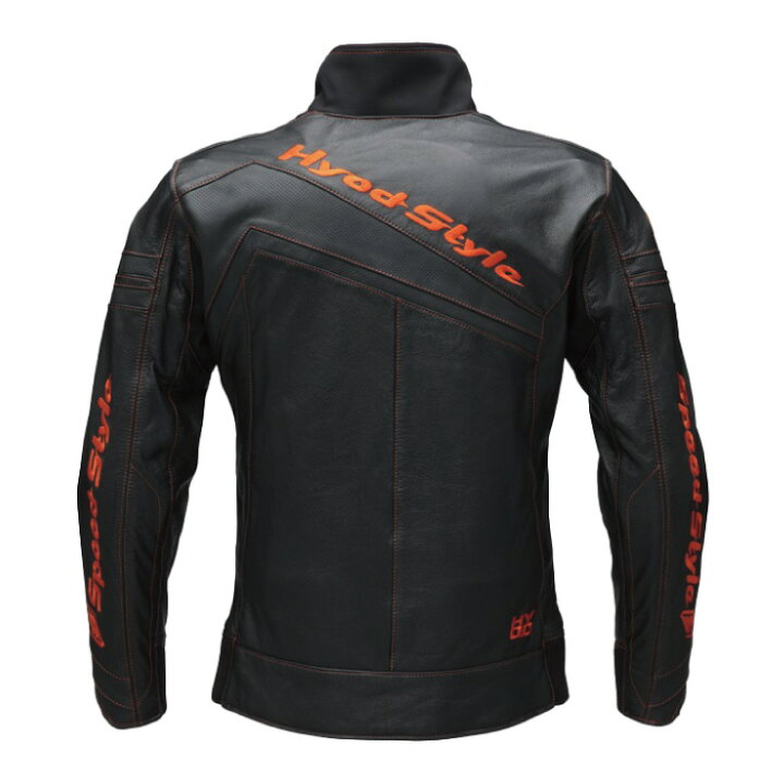 楽天市場】HYOD HSL522D ST-X LEATHER(BUCKLER D3O) BLACK/ORENGE 