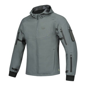 IXON M-BURNING WP A ジャケット(100101170)TACTIC GREEN(8017) イクソン アジアフィット 25秋冬 CEプロテクター バイク ウェア