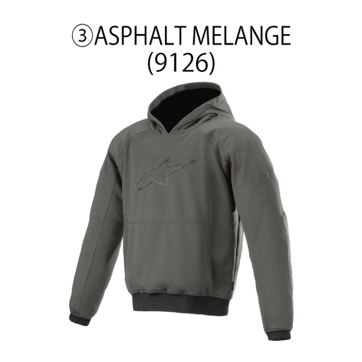 楽天市場】アルパインスターズ(4209221)AGELESS HOODIE パーカー 23 