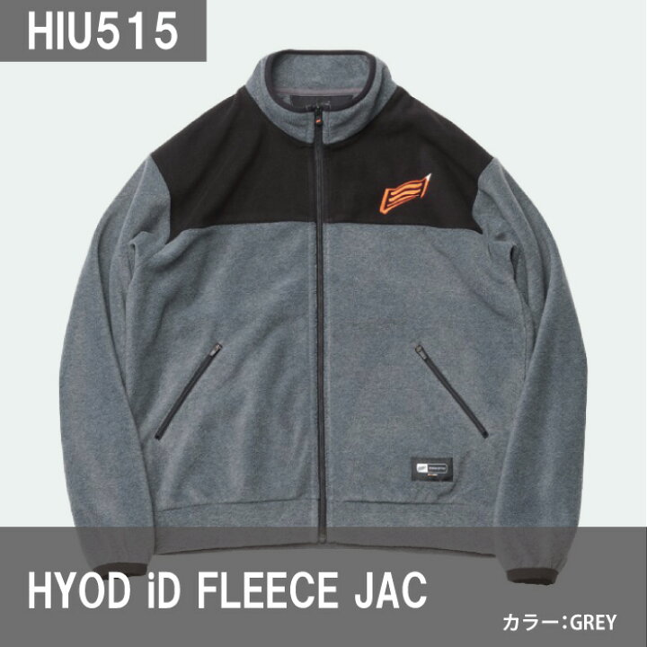 楽天市場】HYOD HIU515 HYOD iD FLEECE JAC GREY フリース ヒョウドウ 