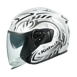 Kabuto EXCEED-2 CYBER �G�N�V�[�h2 �T�C�o�[ �p�[���z���C�g�u���b�N