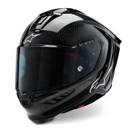 国内正規品 アルパインスターズ SUPERTECH R10 SOLID HELMET JIS/FIM (8201325) BLACK CARBON MATT/GLOSS…