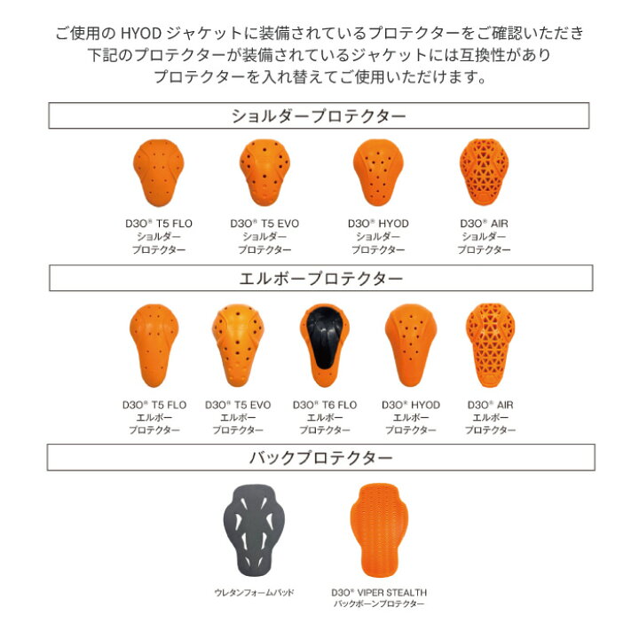 楽天市場】HYOD ヒョウドウ HRZ713 D3O VIPER AIR アップグレード 