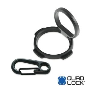 �N�A�b�h���b�N QLA-RNG-2 �X�}�[�g�t�H�������O�E�J���r�i�t�� SMARTPHONE RING+CARABINER V2