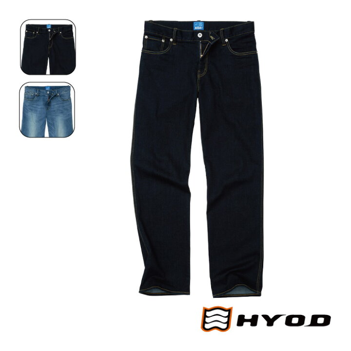 楽天市場】ヒョウドウ HYD402D HYOD SPORTS DENIM-AQA (STRAIGHT 