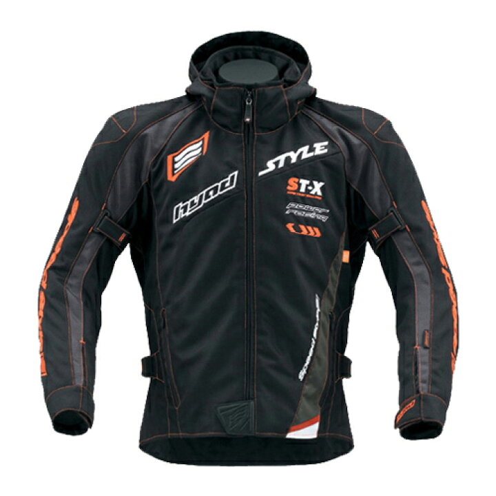 楽天市場】ヒョウドウ STJ035D ST-S SPEED-iD D30 PARKA BLACK/ORANGE 