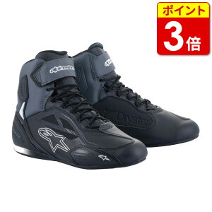 �y���ʉ��i�z�A���p�C���X�^�[�Y FASTER-3 DRYSTAR SHOE / BLACK DARK GRAY(2540719) ���C�f�B���O�V���[�Y �u�[�c �o�C�N
