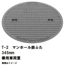 鉄マンホール　鉄蓋　フタ直径345mm　T-2乗用車耐荷重　MHB-300型　沖縄離島不可(マンホール 鉄 マンホール 蓋 鉄 マンホール フタ マンホール の 蓋 カバー ふた 鋳鉄製 浄化槽 ハンドホール 交換)