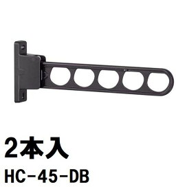 在庫限り　2本入り　HC-45-DB　ホスクリーンHC型　長さ450mm　ダークブロンズ　川口技研（G-2408x2）［沖縄不可］