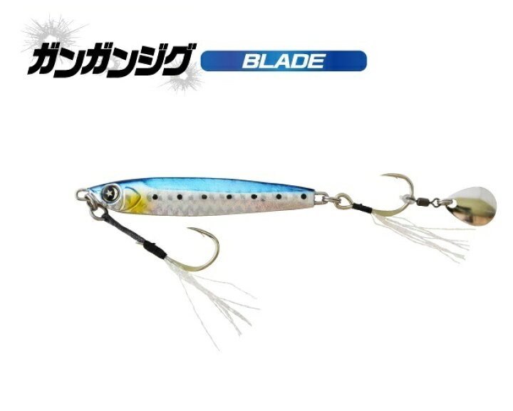 楽天市場 オーシャンルーラー ガンガンジグ ブレード 30g 釣具の通販 南紀屋楽天市場店