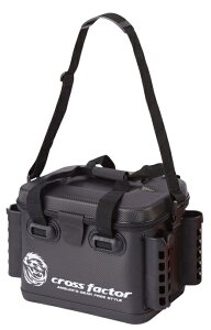 cross factor タックルバッグ(ロッドスタンド付)40cm AEK905-40BK