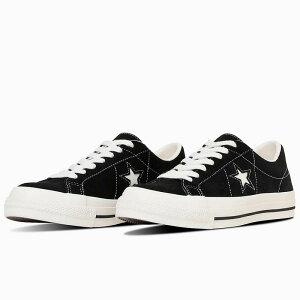 コンバース ワンスター スエード レディース メンズ ブラック トープ ローカット スニーカー 靴 ベーシックモデル クラシック ワンポイント CONVERSE ONE STAR SUEDE OX 35200860 35200861