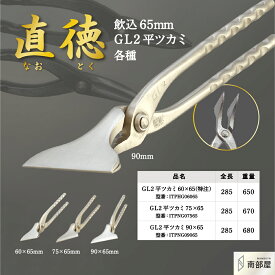 直徳 GL2平ツカミ 掴 つかみ プロ 職人 板金 手動 工具 金物 掴む 大工 送料無料 道具 素材 地金 ハガネ 切断 手造り 在庫 板金職人 本物 板金工具 板金 ムーングリップ 南部屋 ナンナン君 NANBUYA