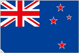 23741 国旗 ニュージーランド 大（販促用） 素材：ポンジ サイズ：W1350mm×H900mm ※受注生産品（納期約2週間）