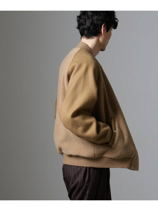 楽天市場】【SALE／50%OFF】ブークレーパネルバーシティージャケット 