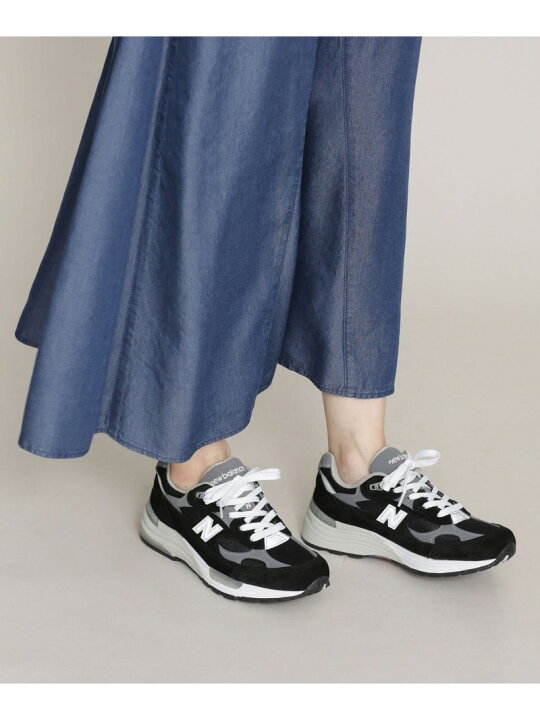 楽天市場 M992 New Balance ナノユニバース シューズ スニーカー スリッポン ブラック 送料無料 Rakuten Fashion Nano Universe