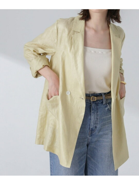楽天市場】【SALE／40%OFF】リネンシアージャケット(セットアップ可 