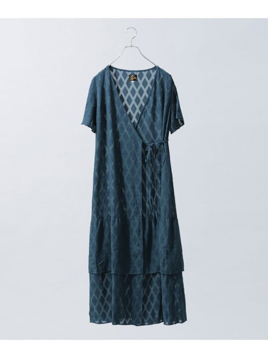楽天市場】【SALE／60%OFF】Needles/ダイヤ柄ラップドレス 半袖  
