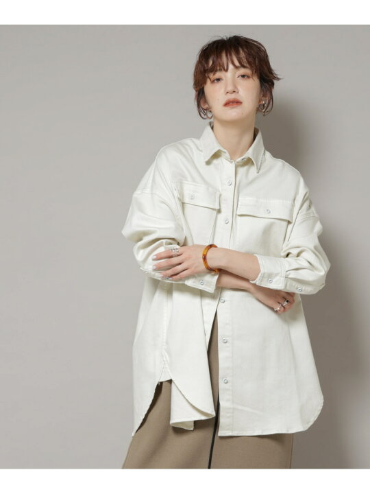 楽天市場】【SALE／20%OFF】Healthy DENIM/Almond ビッグシャツ NANO 