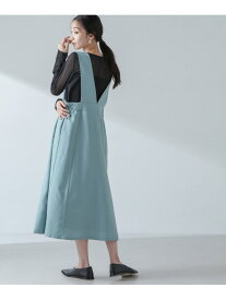 【SALE／50%OFF】前後2wayデザインワンピース NANO universe ナノユニバース ワンピース・ドレス ワンピース ブルー グレー【RBA_E】[Rakuten Fashion]