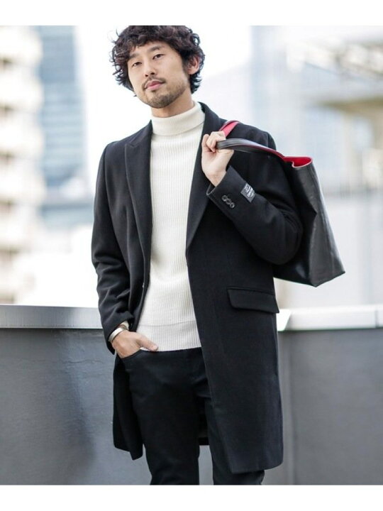 楽天市場 Sale 50 Off Web限定 Super100 S メルトンチェスターコート Nano Universe ナノユニバース コート ジャケット チェスターコート ブラウン ブラック Rba E 送料無料 Rakuten Fashion Nano Universe