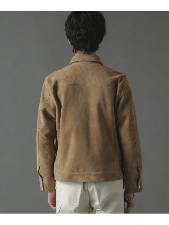 楽天市場】【SALE／60%OFF】ゴートスウェードトラッカージャケット 