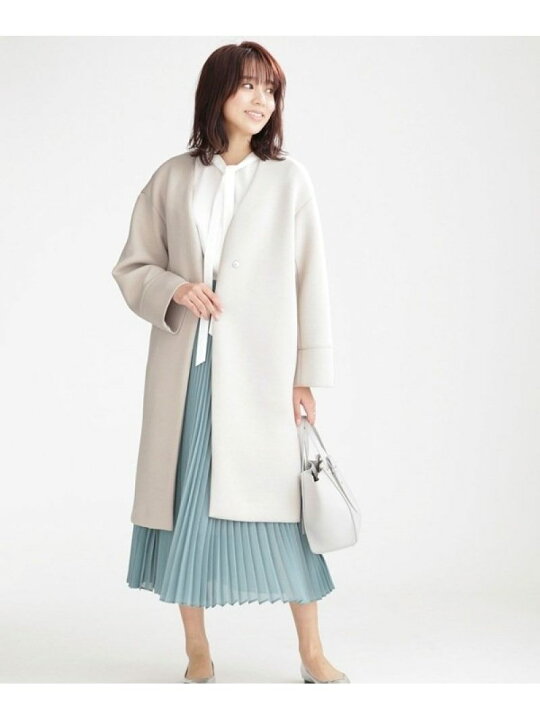 楽天市場】【SALE／50%OFF】ダンボールノーカラーコート NANO universe 