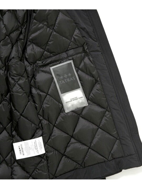 楽天市場】【SALE／30%OFF】TATRAS/別注GHIBLI 異素材コンビフーデッド  