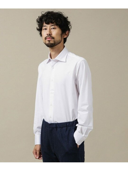 楽天市場 Sale 40 Off コンフォータブル セミワイド ドレスシャツ Nano Universe ナノユニバース シャツ ブラウス シャツ ブラウスその他 ホワイト Rba E 送料無料 Rakuten Fashion Nano Universe