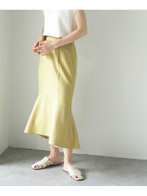 【SALE／70%OFF】LB.04/マーメイドシルエットスカート NANO universe ナノユニバース スカート ミディアムスカート グレー ブラウン イエロー【RBA_E】[Rakuten Fashion]