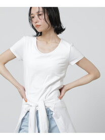 Anti Soaked(R) 汗染み防止カップ付きTシャツ NANO universe ナノユニバース トップス カットソー・Tシャツ ブラック ホワイト グレー【送料無料】[Rakuten Fashion]