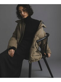 「西川ダウン(R)」2WAY異素材フードダウン NANO universe ナノユニバース ジャケット・アウター ダウンジャケット・ダウンベスト ブラック カーキグリーン【送料無料】[Rakuten Fashion]