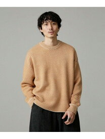 【SALE／50%OFF】LB.03/ウールミックスダイアゴナルニット NANO universe ナノユニバース トップス ニット【RBA_E】【送料無料】[Rakuten Fashion]