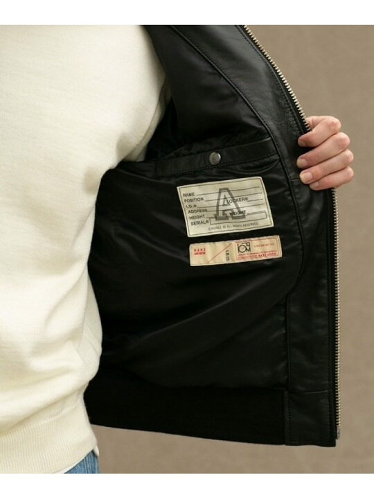 楽天市場】【SALE／50%OFF】AVIREX/別注 VARSITY JACKET NANO universe 