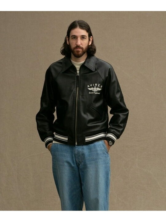 楽天市場】【SALE／50%OFF】AVIREX/別注 VARSITY JACKET NANO universe  