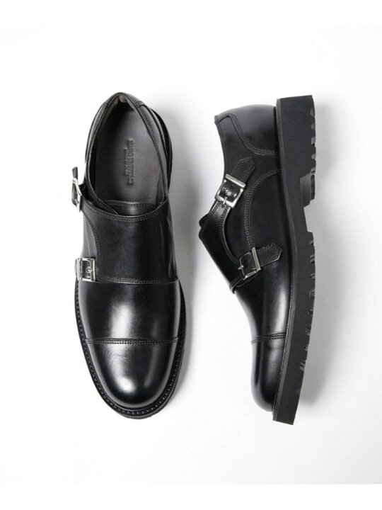楽天市場】【SALE／80%OFF】Vibramソール イタリア製ダブルモンク 