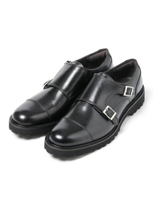 楽天市場】【SALE／80%OFF】Vibramソール イタリア製ダブルモンク 
