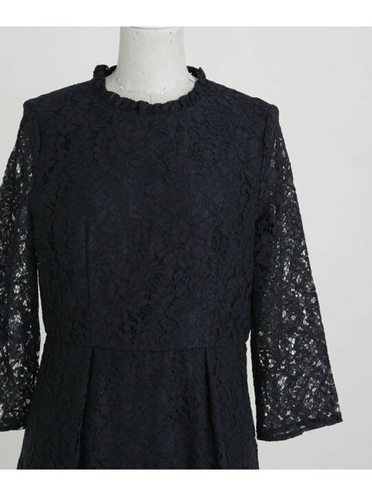 楽天市場】【SALE／30%OFF】Kaene/ミックスレースドレス NANO universe 