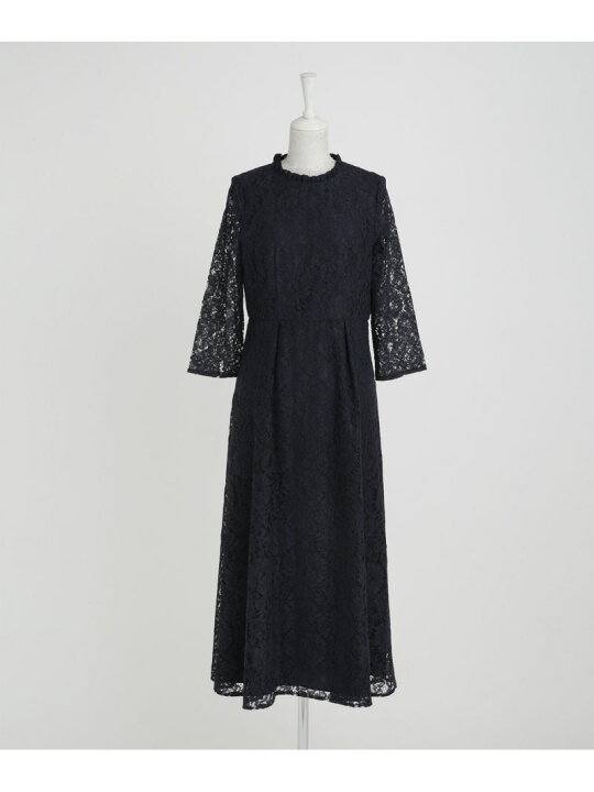 楽天市場】【SALE／30%OFF】Kaene/ミックスレースドレス NANO universe 