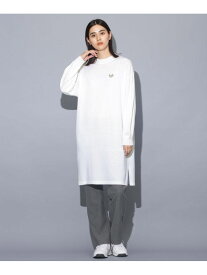 【SALE／60%OFF】beats per minute/モックネックニットワンピース NANO universe ナノユニバース ワンピース・ドレス ワンピース ホワイト ブラック グレー【RBA_E】【送料無料】[Rakuten Fashion]