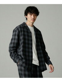 【SALE／50%OFF】LB.04/別注ALASKAN オンブレーシャツ NANO universe ナノユニバース トップス シャツ・ブラウス グレー ブルー ネイビー【RBA_E】[Rakuten Fashion]