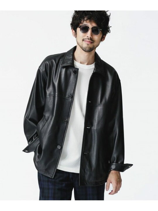 楽天市場】【SALE／60%OFF】WONDER LIGHT LEATHER カーコート NANO 