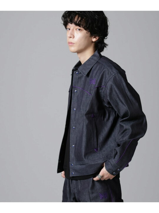 楽天市場】Needles/別注 Piping Cowboy Jacket(セットアップ可) NANO 