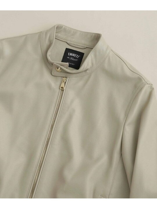 楽天市場】【SALE／50%OFF】EMMETI/別注JURI シングルレザーライダース 