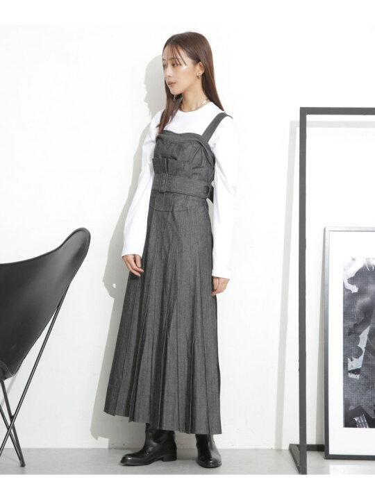 楽天市場】【SALE／60%OFF】casa fline/ハイウエストビスチェデニム  