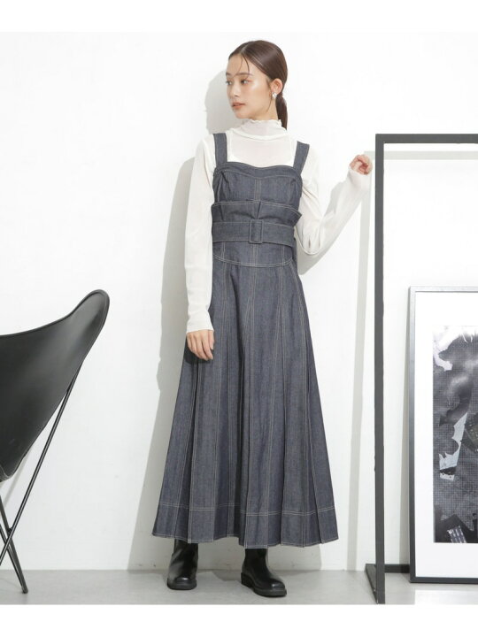 楽天市場】【SALE／60%OFF】casa fline/ハイウエストビスチェデニム  