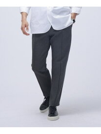 LB.03/N trousers ハイストレッチイージーパンツ NANO universe ナノユニバース パンツ その他のパンツ ブラック グレー【送料無料】[Rakuten Fashion]