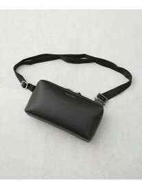 フェイクレザーボディーバッグ NANO universe ナノユニバース バッグ その他のバッグ ブラック【送料無料】[Rakuten Fashion]