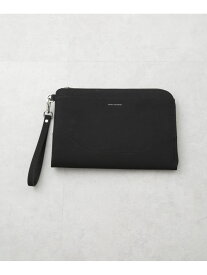 フェイクスエードクラッチバッグ NANO universe ナノユニバース バッグ その他のバッグ ブラック【送料無料】[Rakuten Fashion]