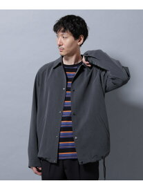 【SALE／30%OFF】イタリアンドットリラックスコーチジャケット NANO universe ナノユニバース ジャケット・アウター ブルゾン・ジャンパー ブラック ブルー グレー【RBA_E】【送料無料】[Rakuten Fashion]